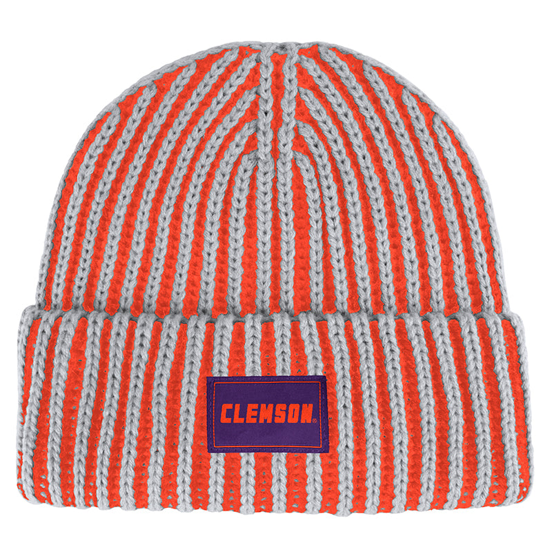 Clemson Colosseum Bar Beanie
