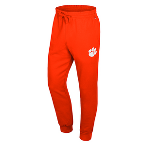 Clemson Colosseum Charlie Fleece Jogger - ORANGE