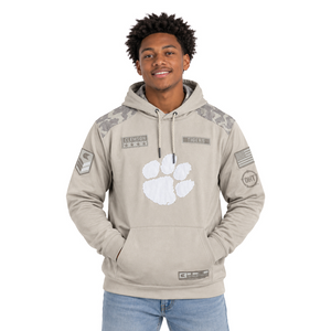 Clemson Colosseum OHT Fort Bliss Hoodie - TAN