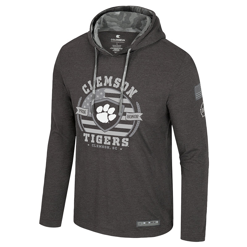 Clemson Colosseum OHT Squad Long Sleeve Hooded Tee
