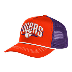 Clemson Colosseum Podium Rope Cap - ORANGE