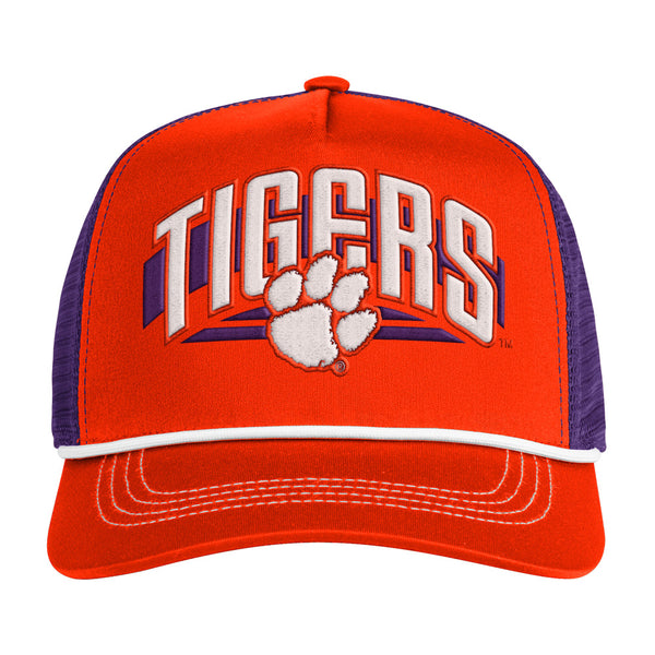 Clemson Colosseum Podium Rope Cap - ORANGE