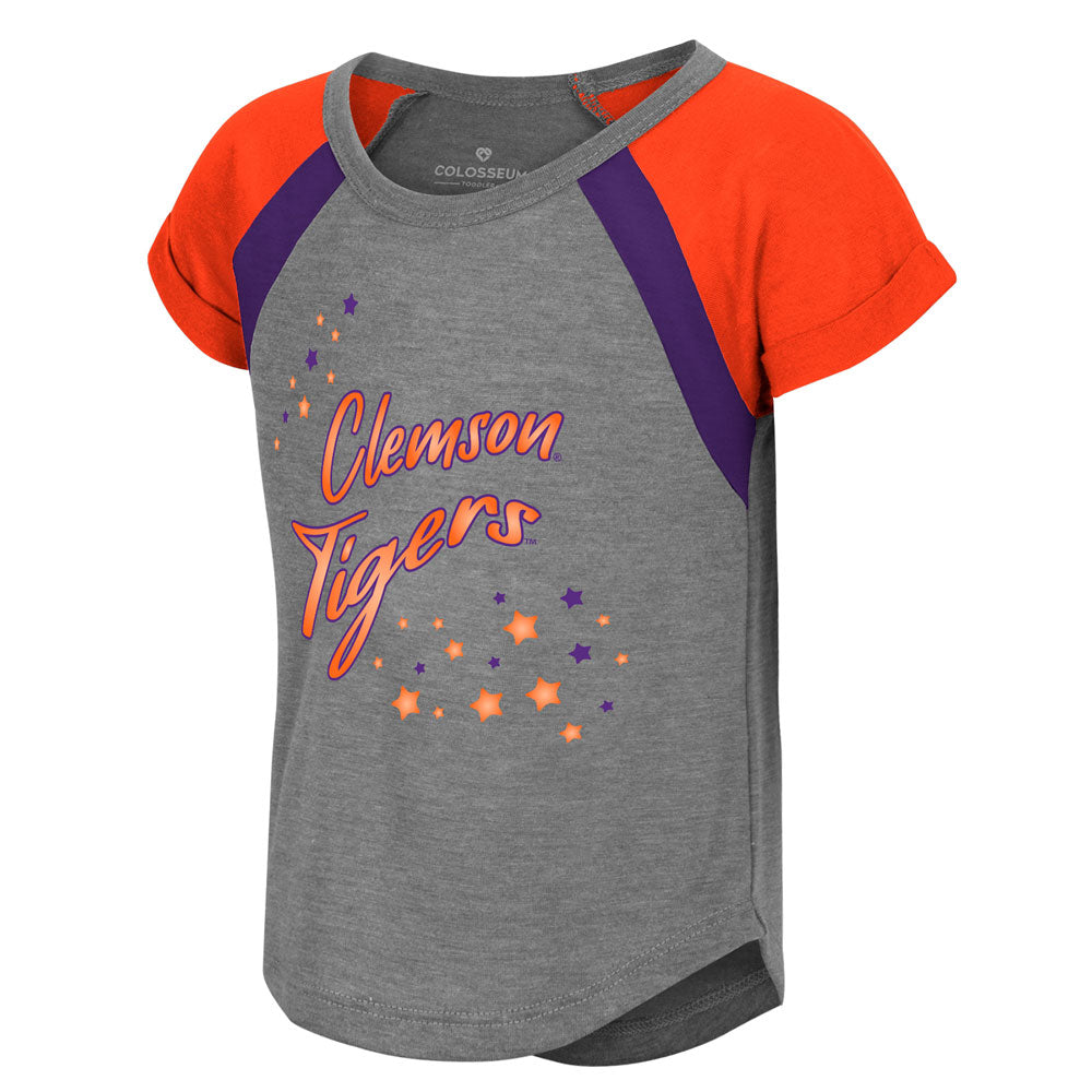 Clemson Colosseum Toddler Girl's Chloe Tee