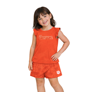 Clemson Colosseum Toddler Joy Palm Set - ORANGE