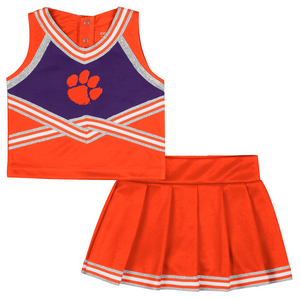 Clemson Colosseum Toddler Lollipop Cheer Set - ORANGE