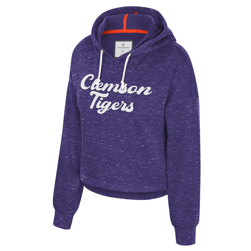 Clemson Colosseum Women's Speckle Fleece Hoodie