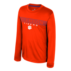 Clemson Colosseum Youth Clemson Long Sleeve Tee - ORANGE