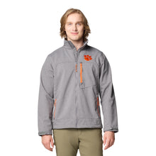 Clemson Columbia Ascender Softshell III Jacket - LT GREY