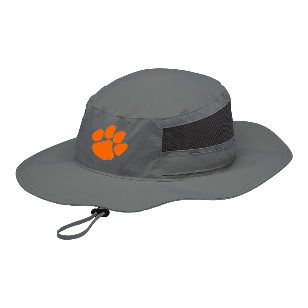 Clemson Columbia Bora Bora Booney Bucket Hat - DK GREY