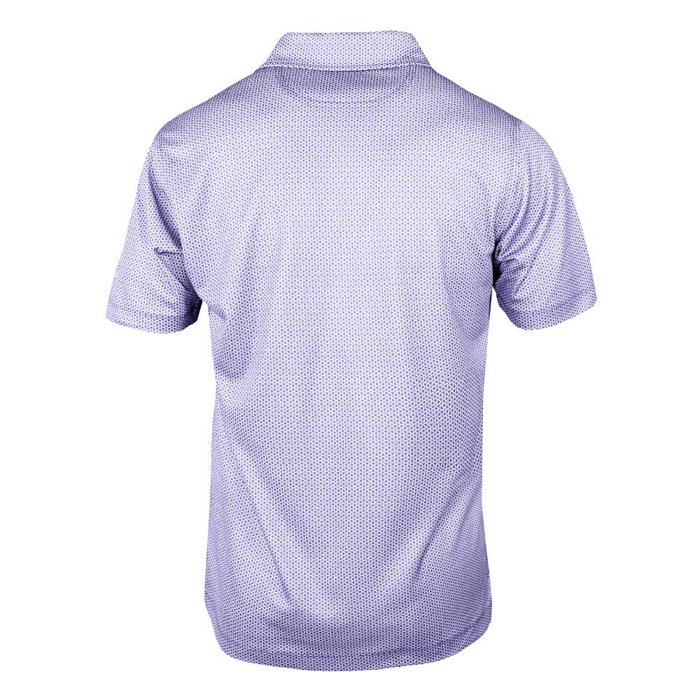 Clemson Columbia Crosscurrent Polo - LT PURPLE