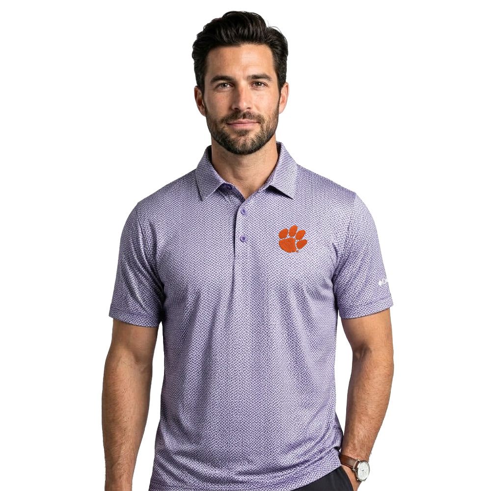 Clemson Columbia Crosscurrent Polo