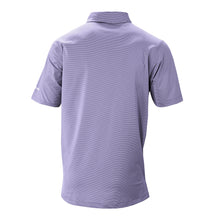 Clemson Columbia Double Hit Polo - LT PURPLE