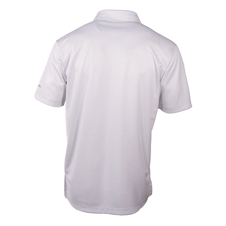 Clemson Columbia Fairway Flex Polo - LT GREY