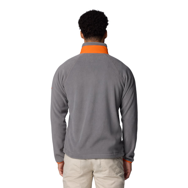 Clemson Columbia Flanker IV Fleece Jacket - LT GREY