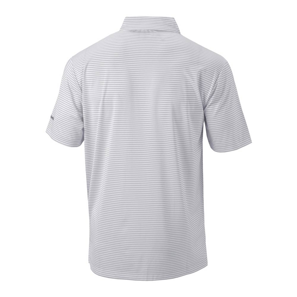 Clemson Columbia Omni-Wick Club Invite Polo - LT GREY