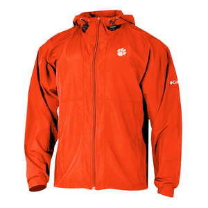 Clemson Columbia Prodigy Full-Zip Windbreaker - ORANGE