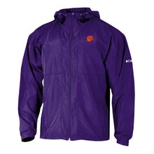 Clemson Columbia Prodigy Full-Zip Windbreaker - PURPLE