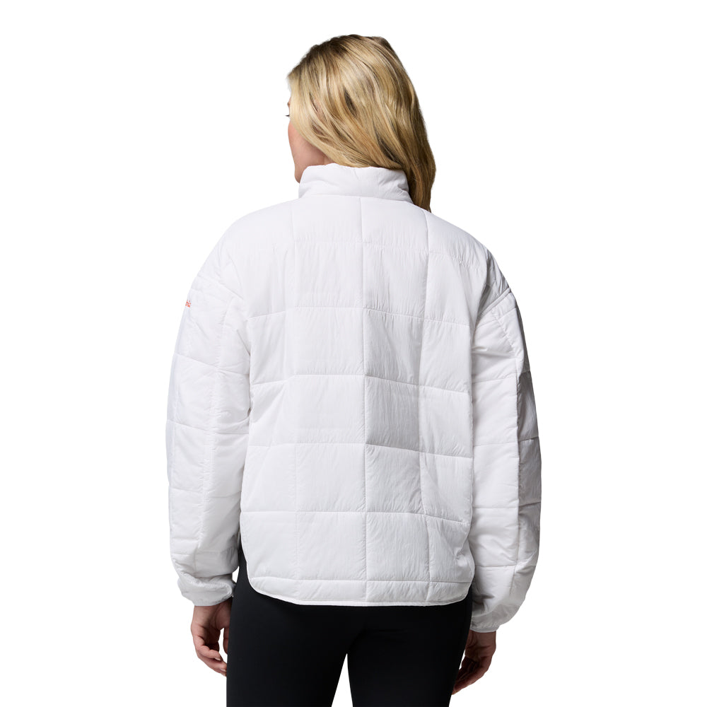 Clemson Columbia Women's Sienna Hill Quilted Jacket - WHITE