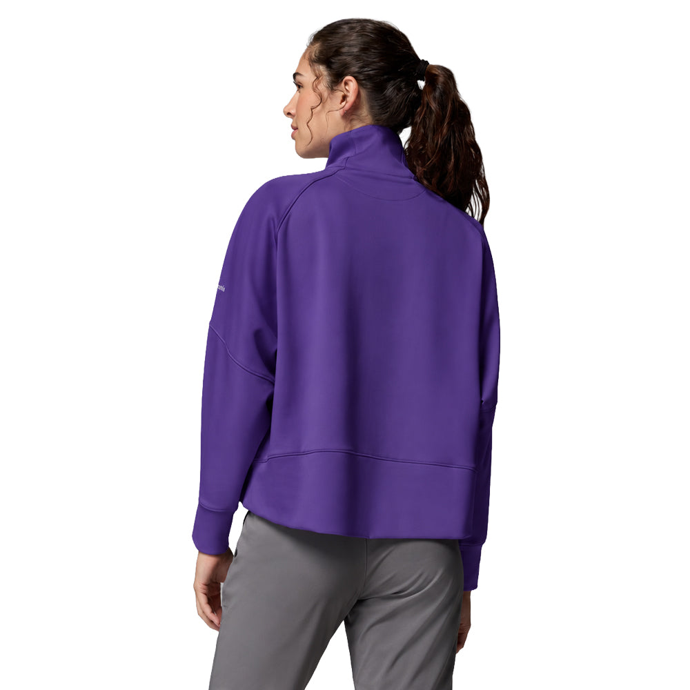 Clemson Columbia Women's Wickhams Hills Pullover - PURPLE