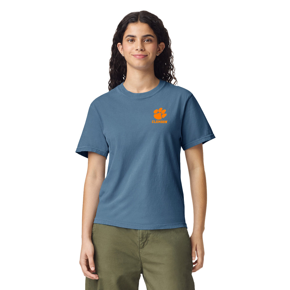 Clemson Comfort Colors Better at the Lake Tee - BLUE JEA