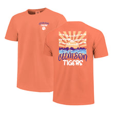 Clemson Comfort Colors Bright Rays Tee
