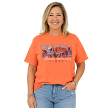 Clemson Comfort Colors Campus Drawing Mom Tee