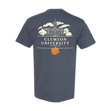 Clemson Comfort Colors Campus Drawing Tee
