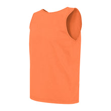 Clemson Comfort Colors Colorful Letters Tank - LT ORANGE