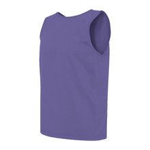 Clemson Comfort Colors Colorful Letters Tank - LT PURPLE
