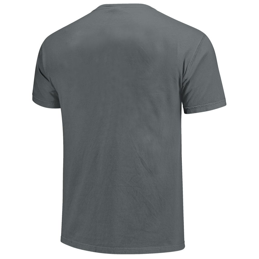 Clemson Comfort Colors Lacrosse Circle Tee  - DK GREY