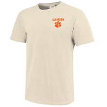 Clemson Comfort Colors Landscape Badge River Tee
