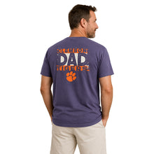 Clemson Comfort Colors Lined Dad Tee