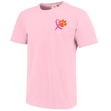 Clemson Comfort Colors One Team Stack BCA Tee - PINK