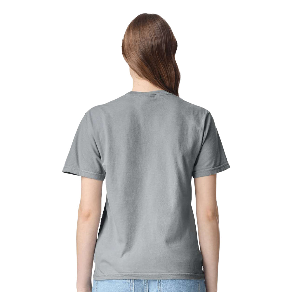 Clemson Comfort Colors Sketchy Letters Tee - DK GREY