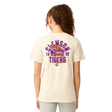 Clemson Comfort Colors Standing Vault Tiger Tee - IVORY