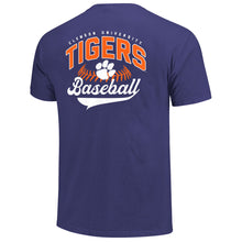 Clemson Comfort Colors Stitched Baseball Tee 