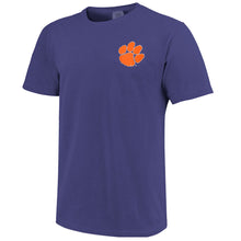 Clemson Comfort Colors Stitched Baseball Tee 