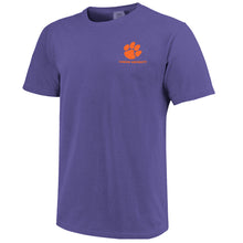 Clemson Comfort Colors Sun Kissed Sky Tee - PURPLE