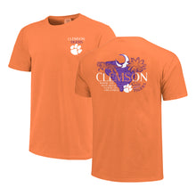 Clemson Comfort Colors Tiger Lined State Tee