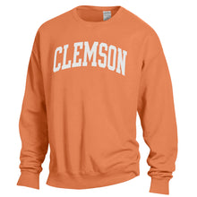 Clemson Comfort Wash Arch Crewneck