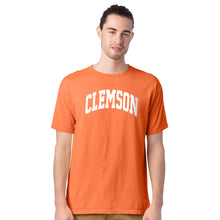 Clemson Comfort Wash Arch Tee - LT ORANGE