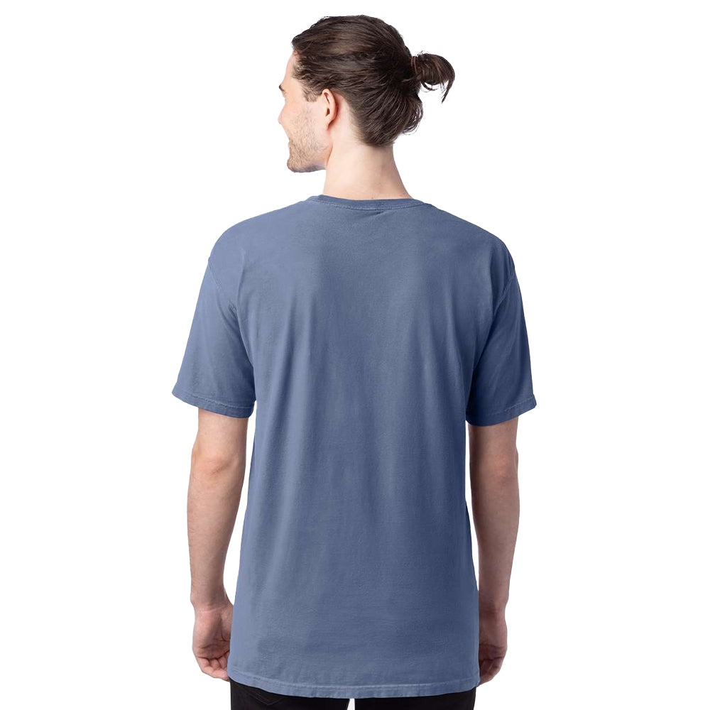 Clemson Comfort Wash Arch Tee - DENIM