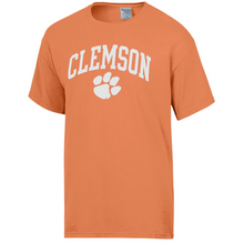 Clemson Comfort Wash Classic Tee - ORANGE