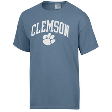 Clemson Comfort Wash Classic Tee - DENIM