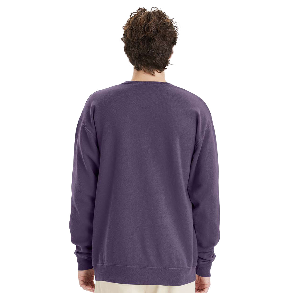 Clemson Comfort Wash Crewneck - PURPLE