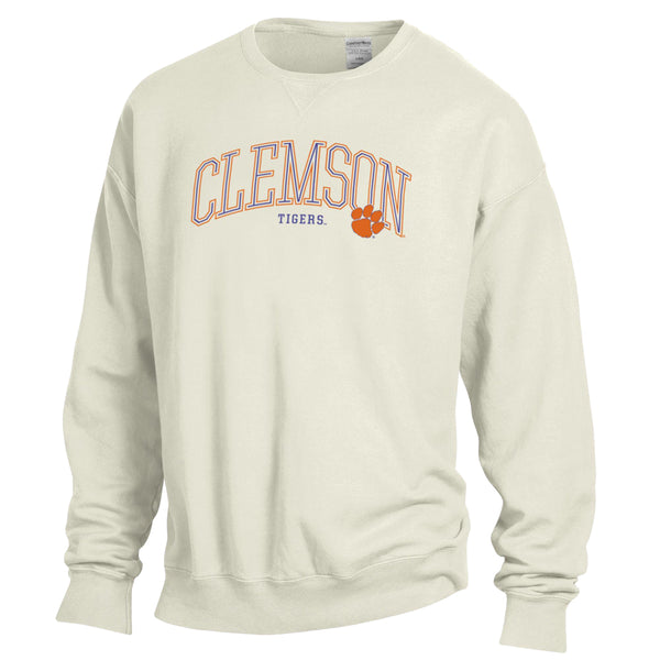 Clemson Comfort Wash Crewneck