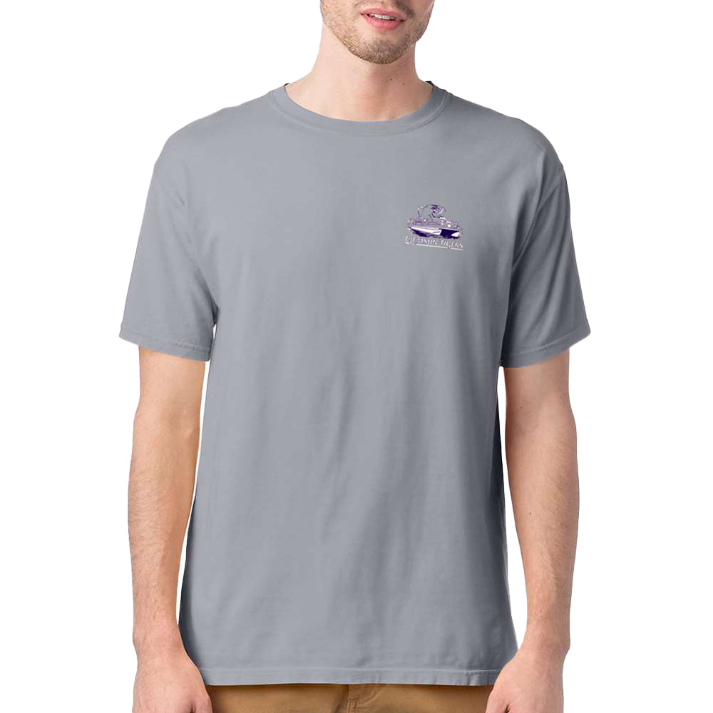 Clemson Comfort Wash Cruising To Victory Tee - SLVRSTN