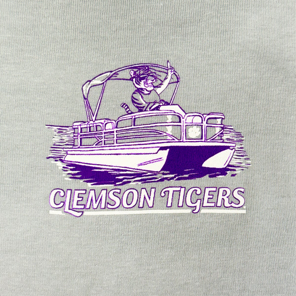 Clemson Comfort Wash Cruising To Victory Tee - SLVRSTN