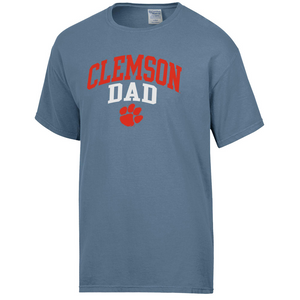 Clemson Comfort Wash Dad Tee - DENIM