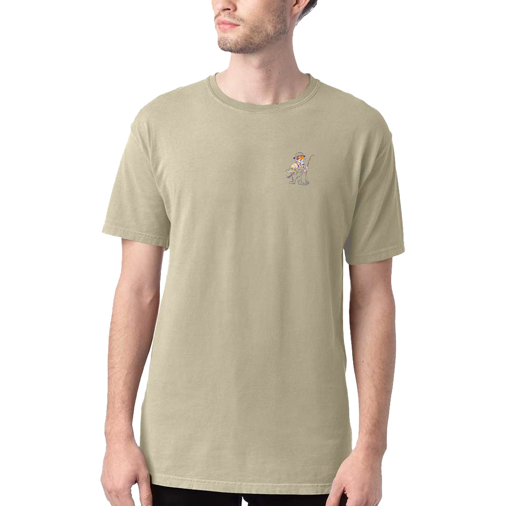 Clemson Comfort Wash Hooked On Clemson Tee - FADE FTG